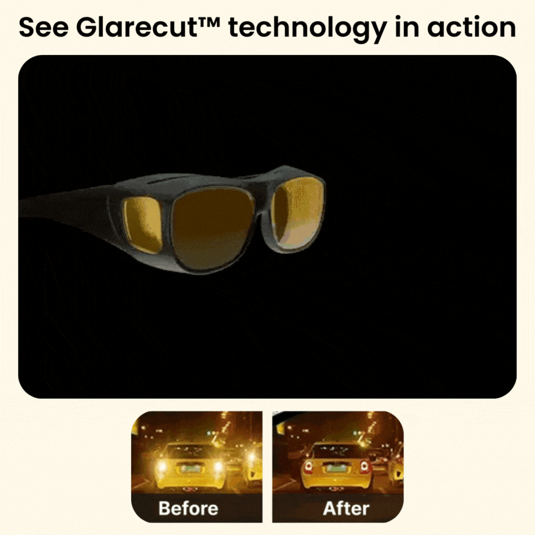 HeadlightGlare Glasses - night driving glasses