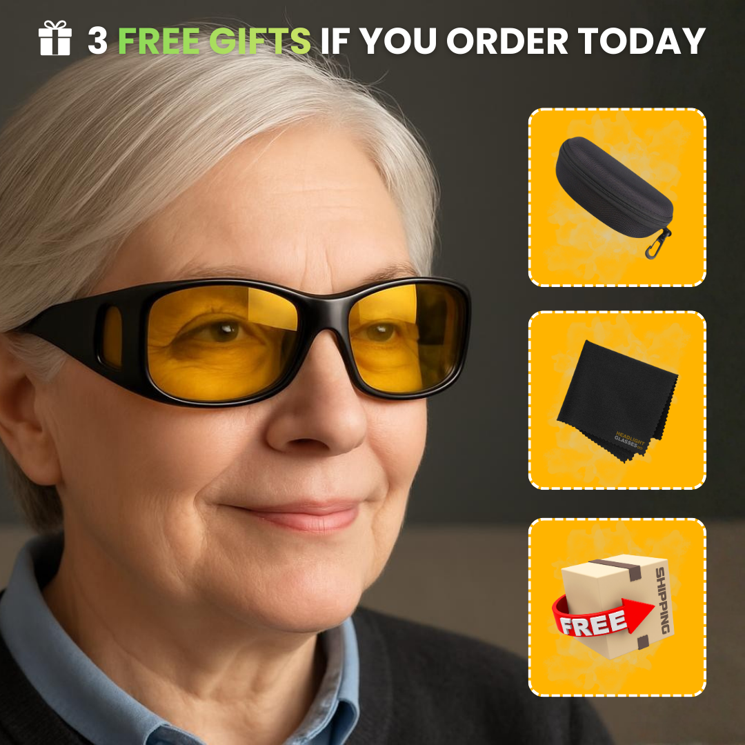 HeadlightGlare Glasses - night driving glasses