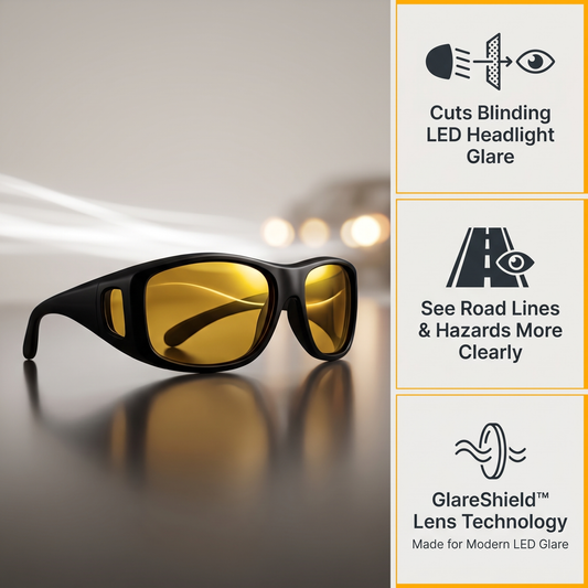 HeadlightGlare Glasses - night driving glasses
